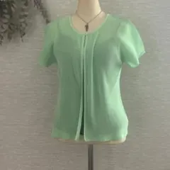 PLEATS PLEASE プリーツプリーズ 半袖 トップス アップルグリーンのサムネイル