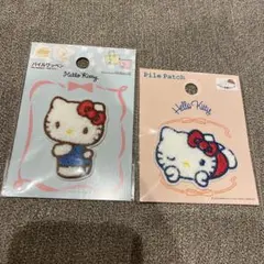 サンリオ ワッペン キティちゃん 2枚セット
