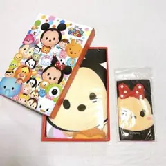 【新品】ディズニー ツムツム バスタオル 新品 箱入り ノベルティ ハンカチ