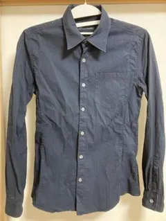 ZERO by TORNADO MARTネイビー 長袖シャツ