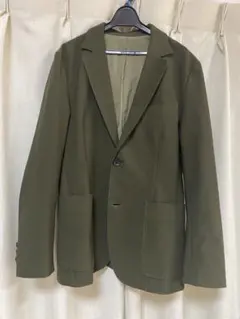 BEAMS HEART テーラードジャケット カーキ Mサイズ　セットアップのサムネイル