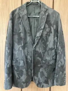 GLOBAL WORK 迷彩柄 テーラード ジャケット サイズL