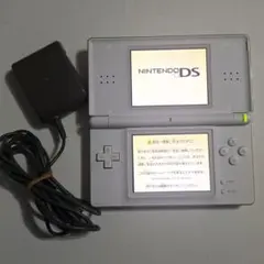 NINTENDO Ds Lite クリスタルホワイト 本体 純正ACアダプター付