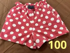 futafuta ディズニー　バースデイ　ミニー　ショートパンツ 100