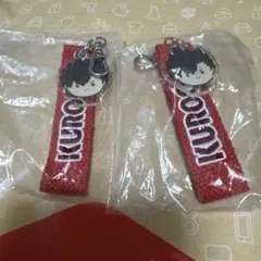 ハイキュー アクリルチャーム付き刺繍ネームタグ 黒尾鉄朗2個セット