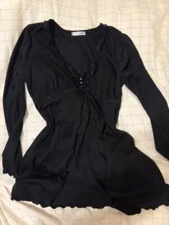 ダークコア　姫ギャル　Y2K ロンT ピチT