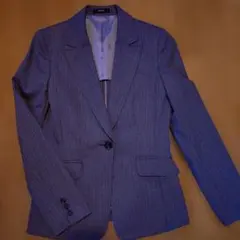 COMME CA ISM　グレー ストライプ パンツスーツ