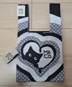 M&Co　ニットバック　ネコ