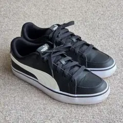 PUMA 26cm ブラック ホワイト 美品