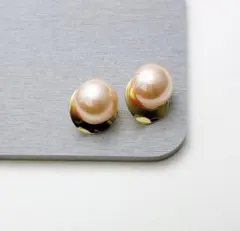 304 ピアス レディース コロン ゴールド s925 丸 球体