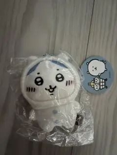 ちいかわに被られたぷちミニマスコット　ハチワレ