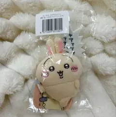 うさぎ　ぬいぐるみバッジ　トンカチ　(E賞)