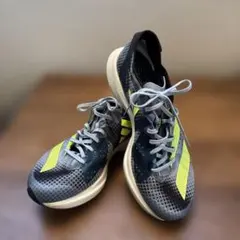 adizero 陸上シューズ グレー/イエロー23.5