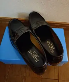 HARUTA ローファー 25cm ブラック