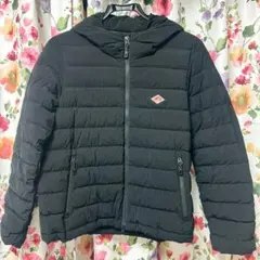 ぷ*マ様 【タイムセール】ダントン　ダウンフードジャケット　ブラック