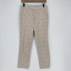 INÉD イネド ベージュ 花柄 スラックス