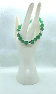 【愛と調和を育む】アベンチュリンブレスレット 心身の安定ストレス緩和人間関係改善