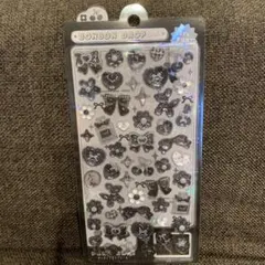 ボンボンドロップシール ぶらっくボンボン　クーリア