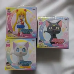 美少女戦士セーラームーン　あつめて　フィギュア　forGirls　3個セット