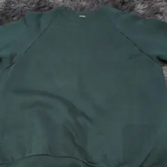 FRUIT OF THE LOOM スウェット ダークグリーン M 90s