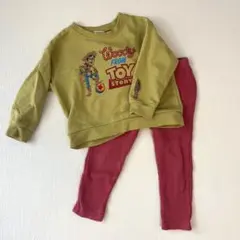 マーキーズ トイストーリー 長袖トレーナー パンツ100cm まとめ