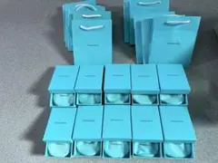 ⭐️Tiffany ティファニー　空箱、巾着、取り扱いカード⭐️10セット 価値がわかる方必見 お買い得セット TIFFANY空箱 ジュエリー
