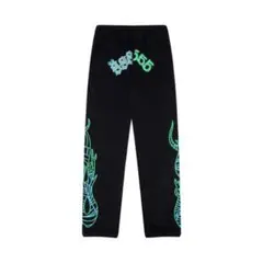 SP5DER パンツ Sp5der Angel Number Blue Hoodie & Sweatpants | SS05FW24BLU