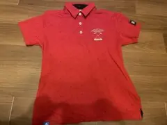 アディダス 半袖ポロシャツ レディース Mゴルフウェア adidas レッド