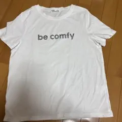 Hush Puppies ハッシュパピー白Tシャツ be comfy Mサイズのサムネイル
