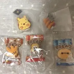 【年始価格】ディズニーベーカリーチャーム/Nuiパン 5個セット カプセルトイ