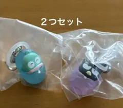 サンリオ　はぴだんぶい めじるしアクセサリー ソロキャンプ はんぎょどん　ばつ丸