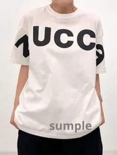 zucca ズッカ ロゴ 半袖 Tシャツ ホワイト Mのサムネイル