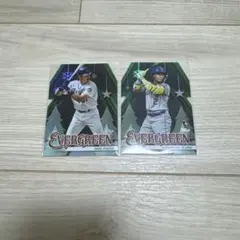 topps2025 クリスマスツリーダイカット　アクーニャjr.マイクピアッツァ