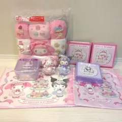 マイメロくじ サンリオ当りくじ ラスト賞 マイメロディ クロミ 9点セット