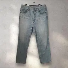 【美品】デニム　ストレートデニム　GU XL
