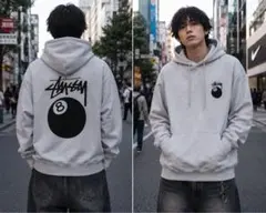 2026年最新】8ボール stussy パーカーの人気アイテム - メルカリ