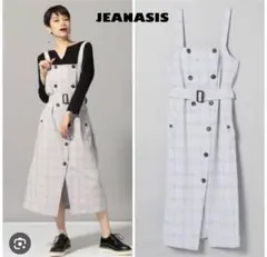 ジーナシス　チェックトレンチスカジャン新品