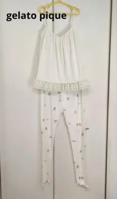 【ジェラートピケ】未使用♡キャミソール＆パンツ（レギンス）ハリネズミ　セット