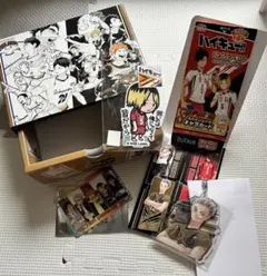 ハイキュー　ジャンプフェスタ　BOX付カステラ　ヒーローズ　アクリルキーホルダー