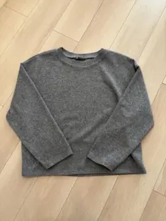 ZARA グレー ニット トップス