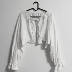 【moment＋】２WAYボーダータンクトップ＆キャンディスリーブクロップド丈m