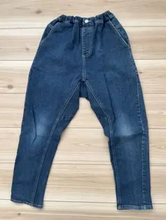 ブランシェス ガーデナーテーパードデニムパンツ