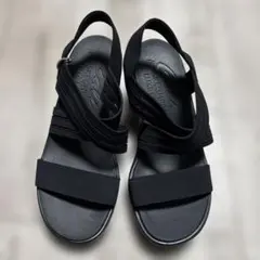 SKECHERS Cali Luxe Foam サンダル ブラックのサムネイル