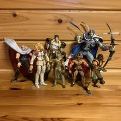 メーカー不明　北斗の拳　各キャラクター　大小アクションフィギュア 8体セット