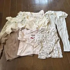 テータテート プティマイン フタフタ 100サイズ トップス 薄手 ボトムス