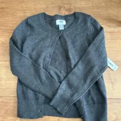 オールドネイビー　カーディガン　冠婚葬祭　グレー　110