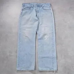 リーバイス501 Levis W32 デニム 青 00s ヒゲ 古着 17926