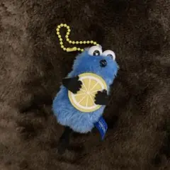 パペットスンスン　ぬいぐるみマスコット フルーツver. レモン