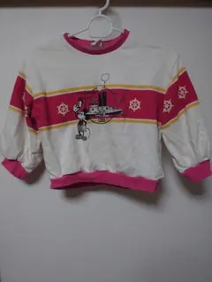 ミッキーマウス 120センチ　プリント トレーナー