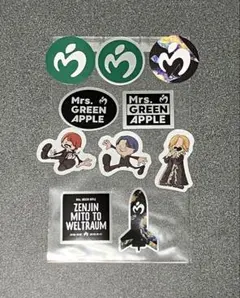 「ゼンジン未到とヴェルトラウム～銘銘編～」 フレークステッカー②